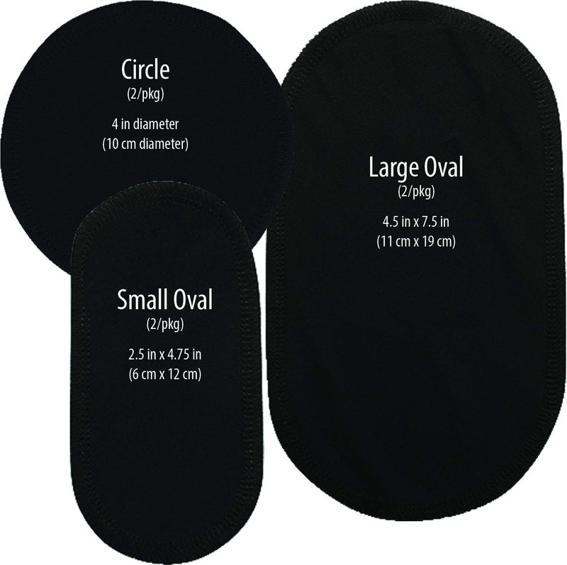 GlideWear Tamarack Prosthetic Liner Patch with GlideWear Technology for Amputees (4" Circles, 2 Pack) - Image 2